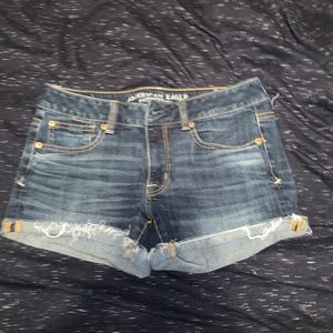 AE shortie Jean shorts